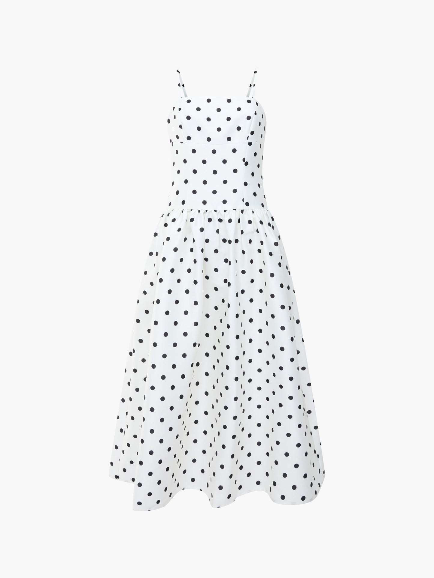 Polka Dot Midi Dress