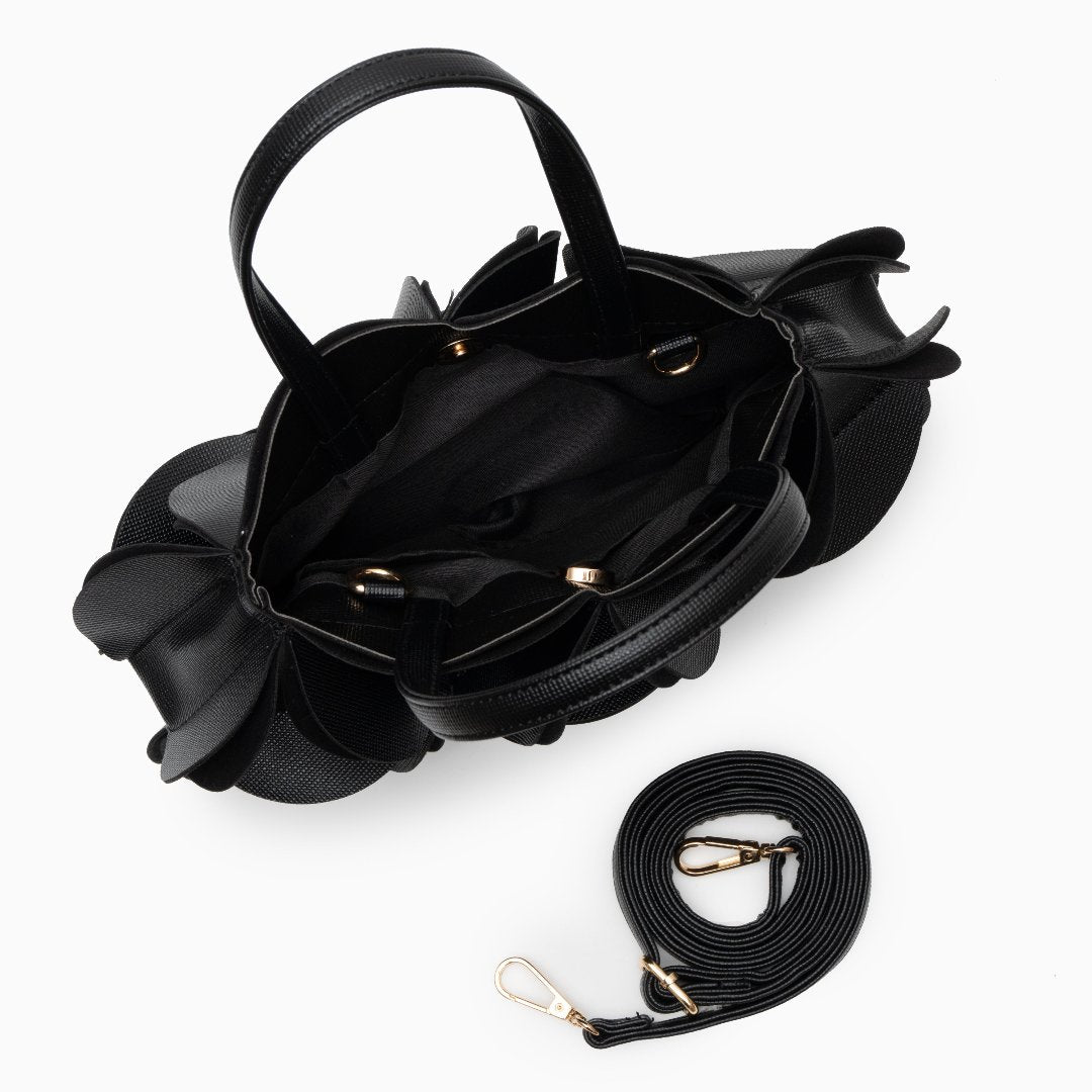 Rosette Flower Handbag