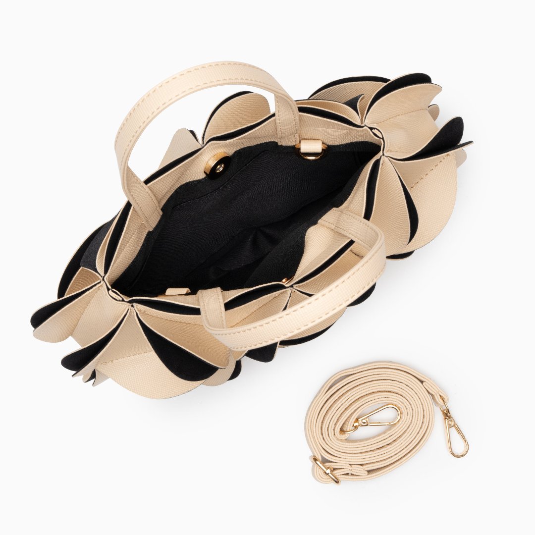 Rosette Flower Handbag