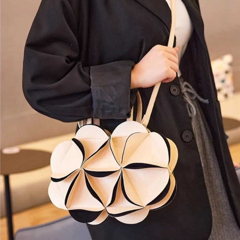 Rosette Flower Handbag