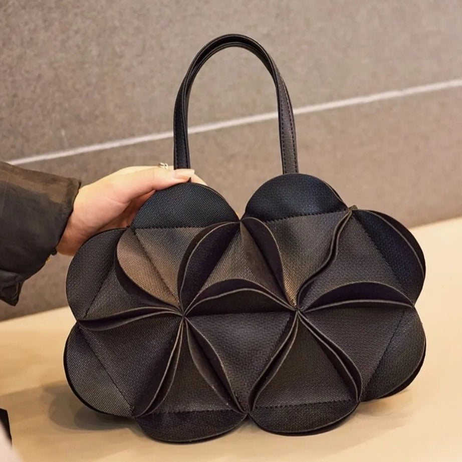 Rosette Flower Handbag