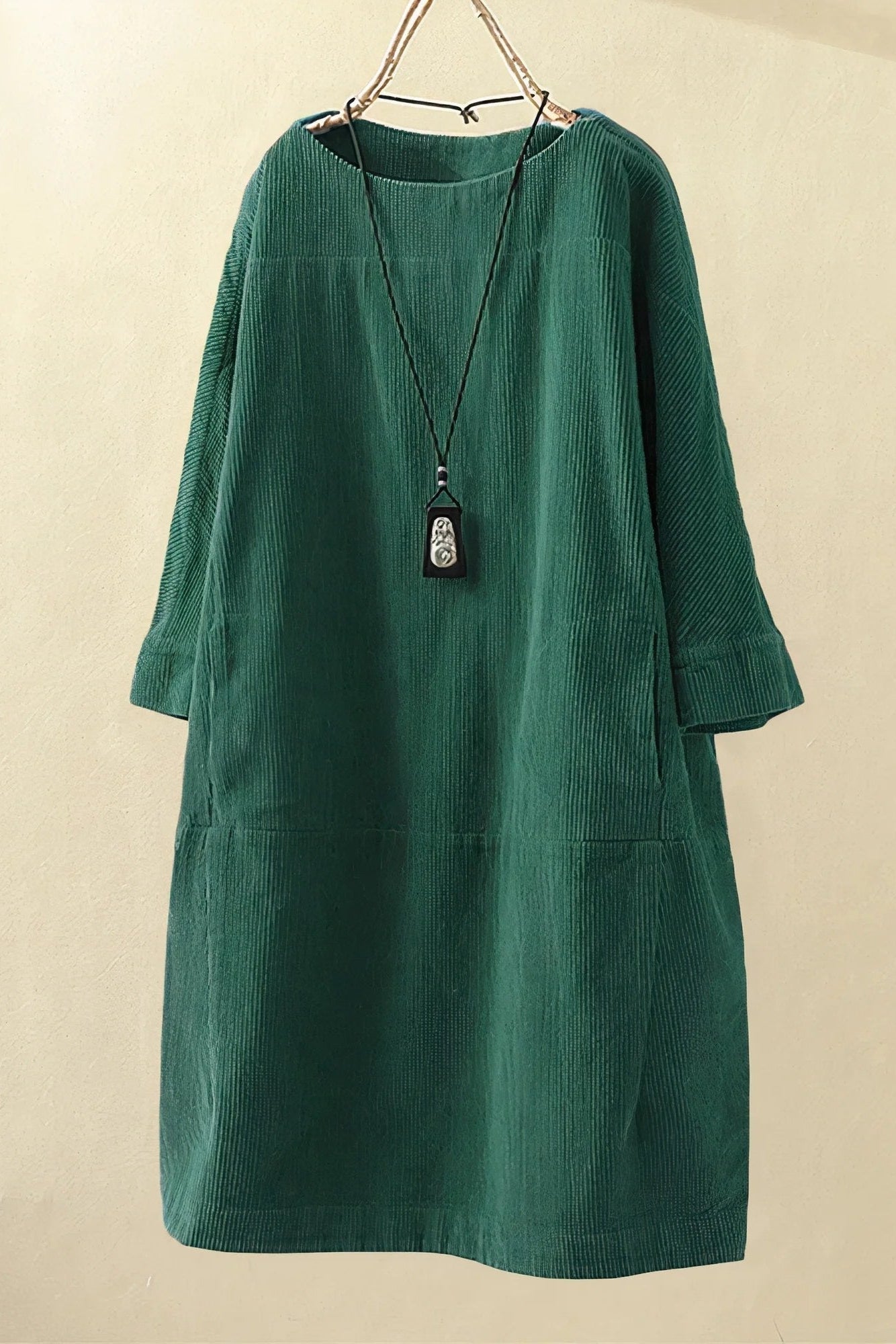 Vintage-Style Women's Tunic Dress