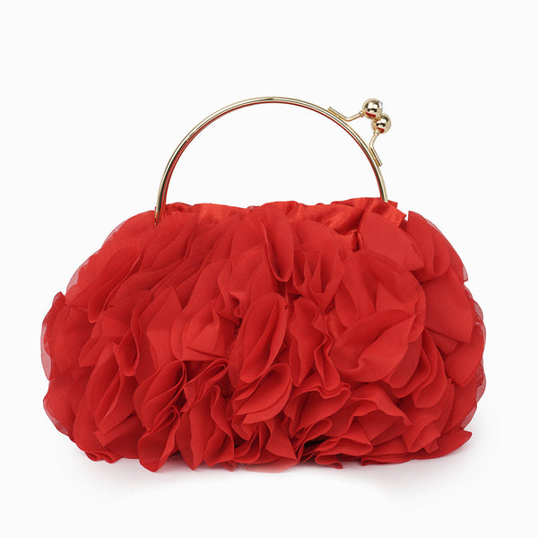 Corsage Flower Handbag (Sale)