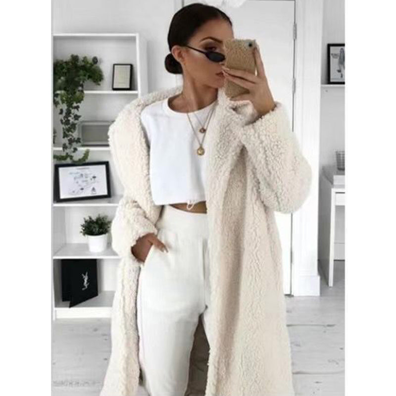 Faux Fur Trimmed Coat