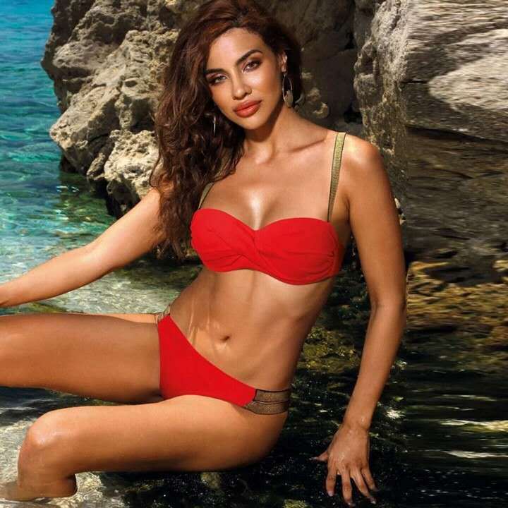 Twist-Front Bikini