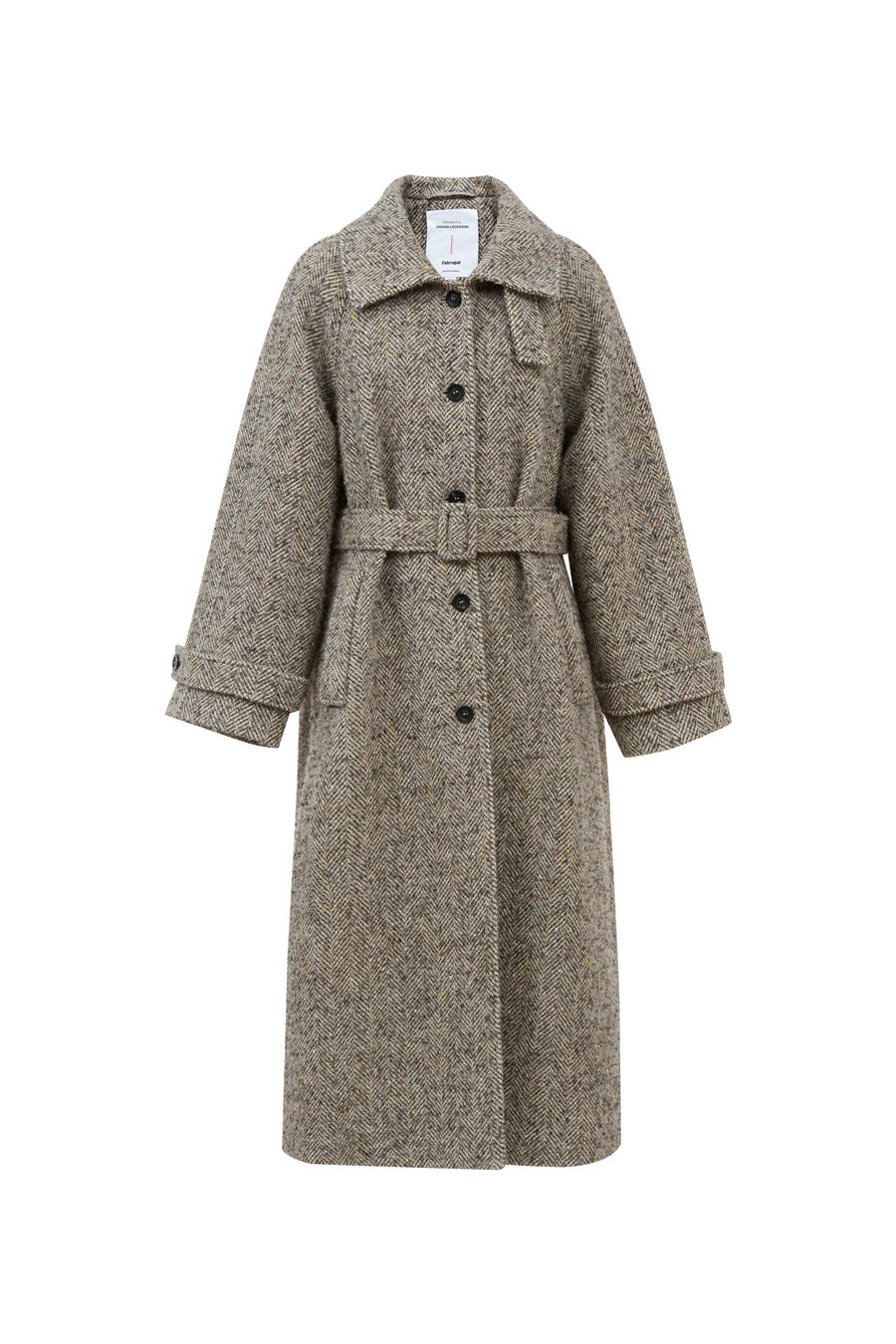 Margarette Elegant Long Coat – Wool-Alpaca Blend