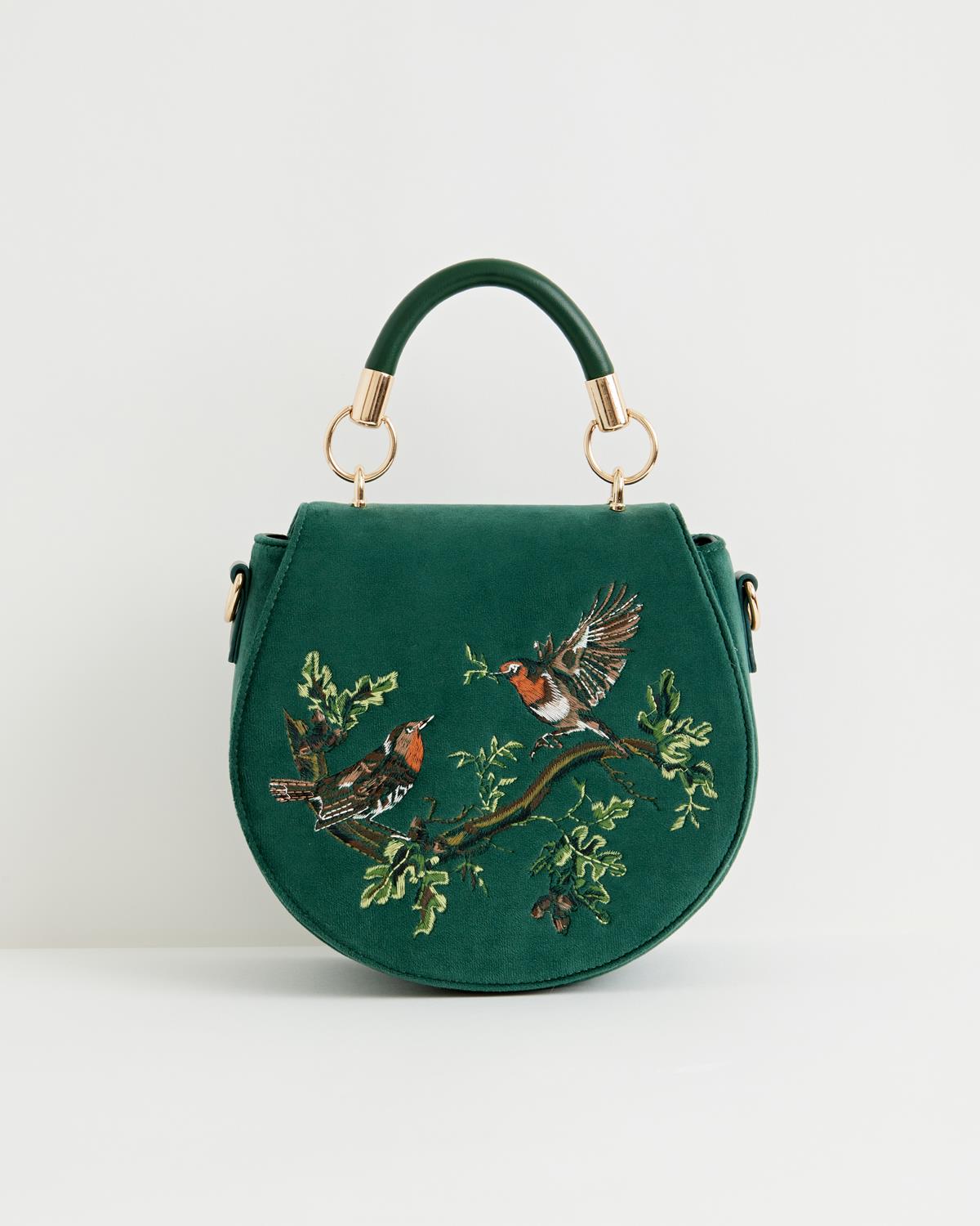 Fern Club Saddle Bag