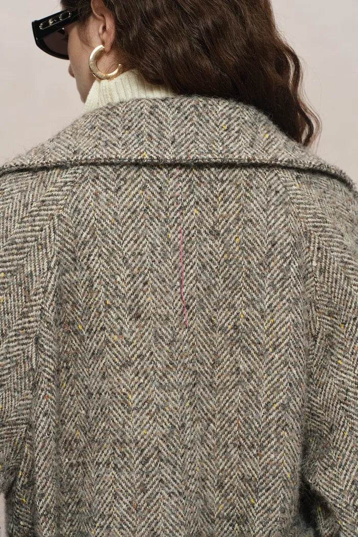 Margarette Elegant Long Coat – Wool-Alpaca Blend