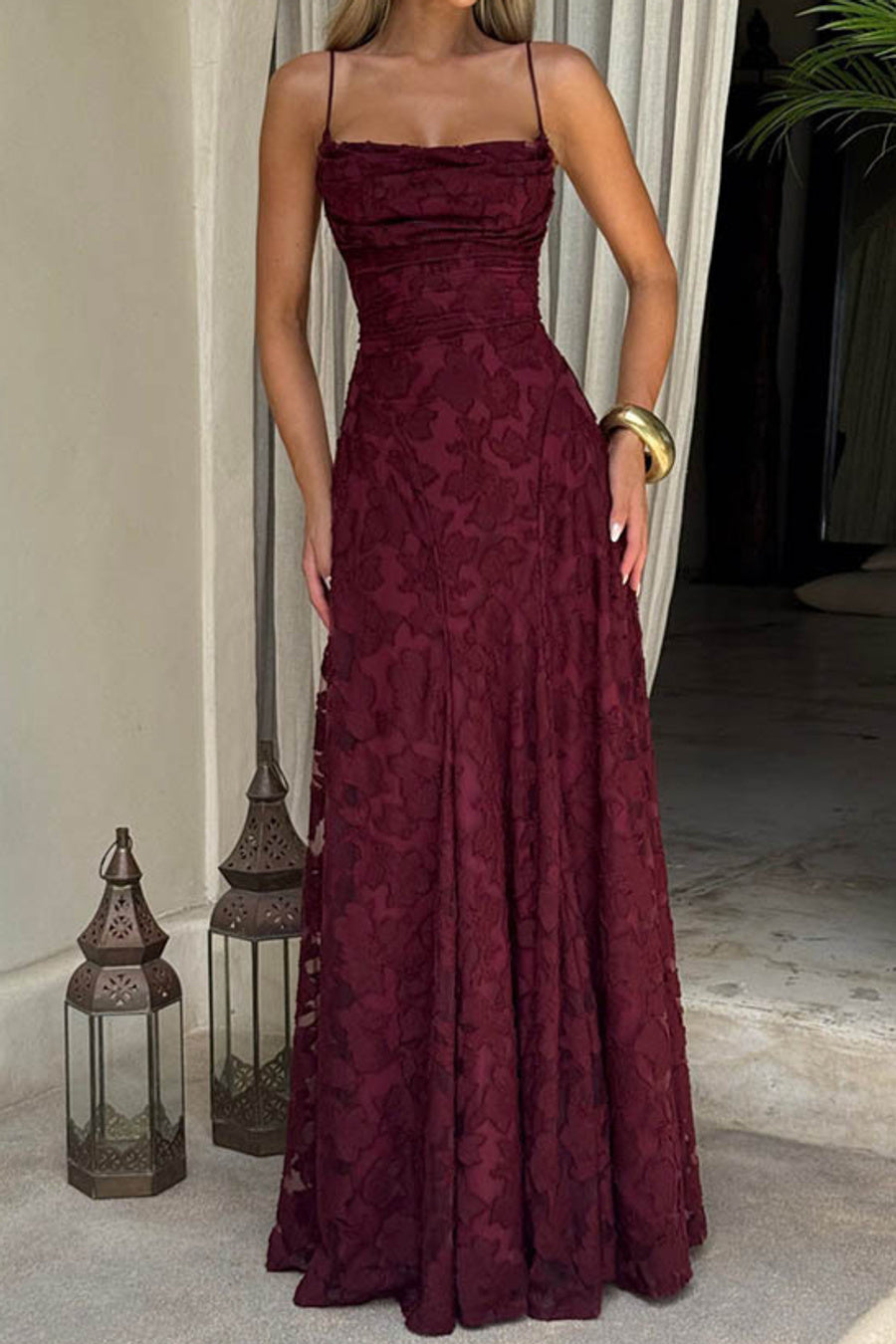 Monroe Lace Maxi Dress