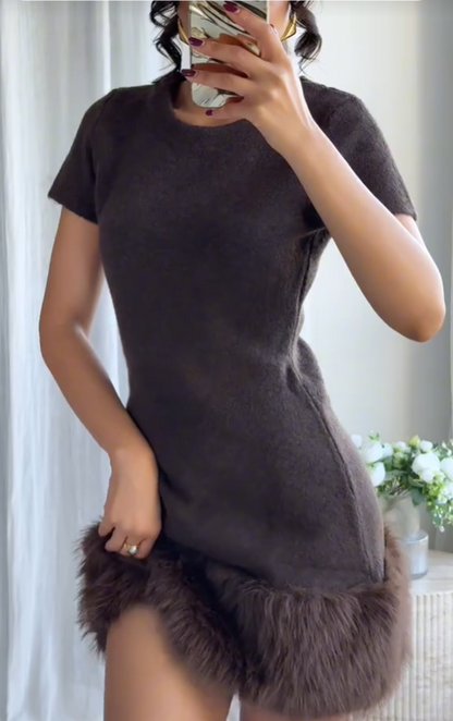 Knit Cozy & Chic Winter Dress