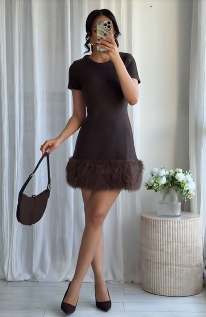 Knit Cozy & Chic Winter Dress