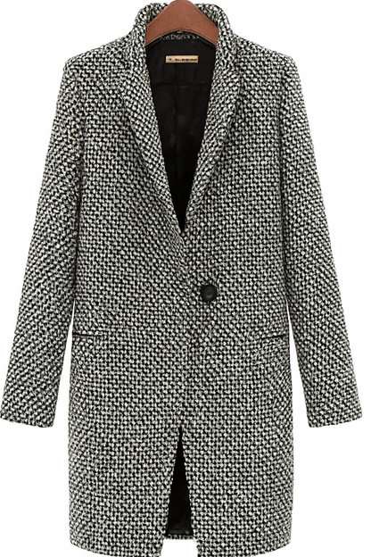 Scarlett Stylish Classic Tailored Coat