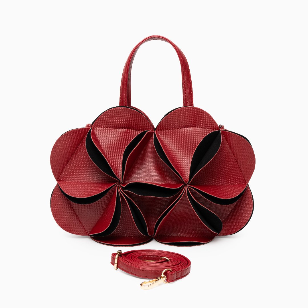 Rosette Flower Handbag