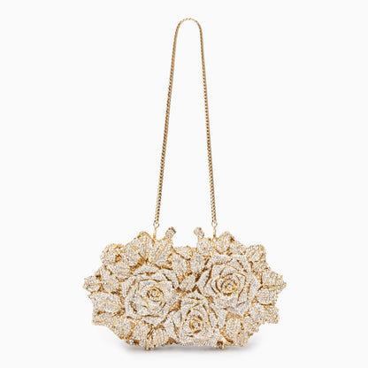 Diamond Bouquet Clutch Bag