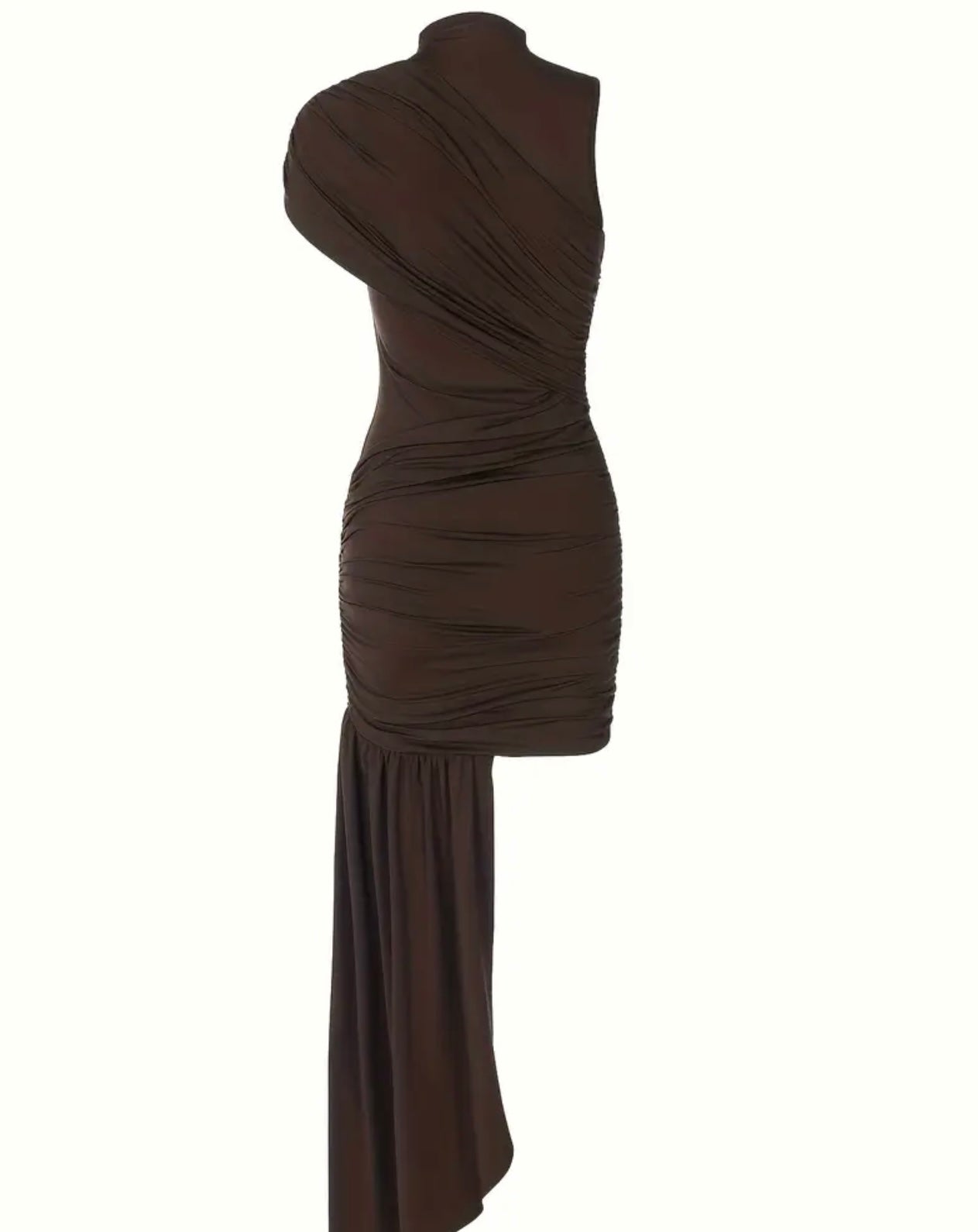 Espresso Monet Wrap Dress