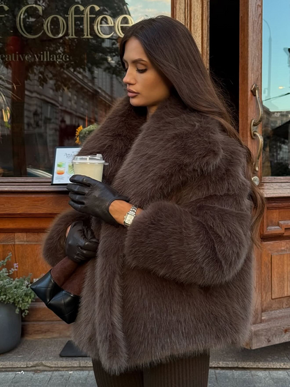 Melani Luxurious Fur Coat