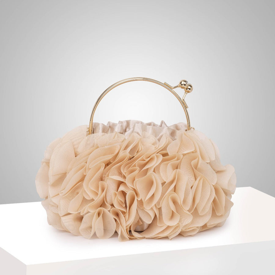 Corsage Flower Handbag (Sale)