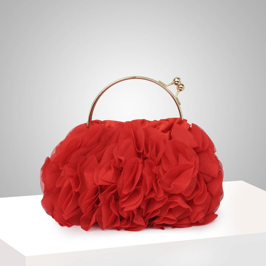 Corsage Flower Handbag (Sale)