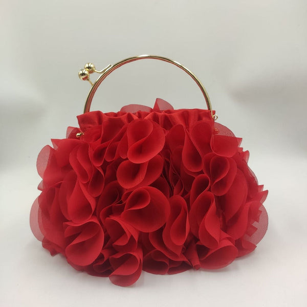 Corsage Flower Handbag (Sale)