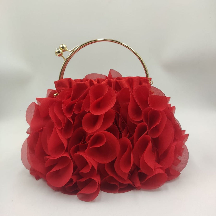 Corsage Flower Handbag (Sale)
