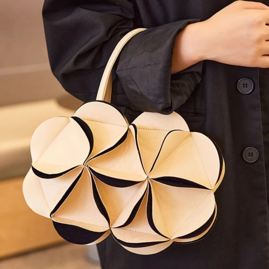 Rosette Flower Handbag