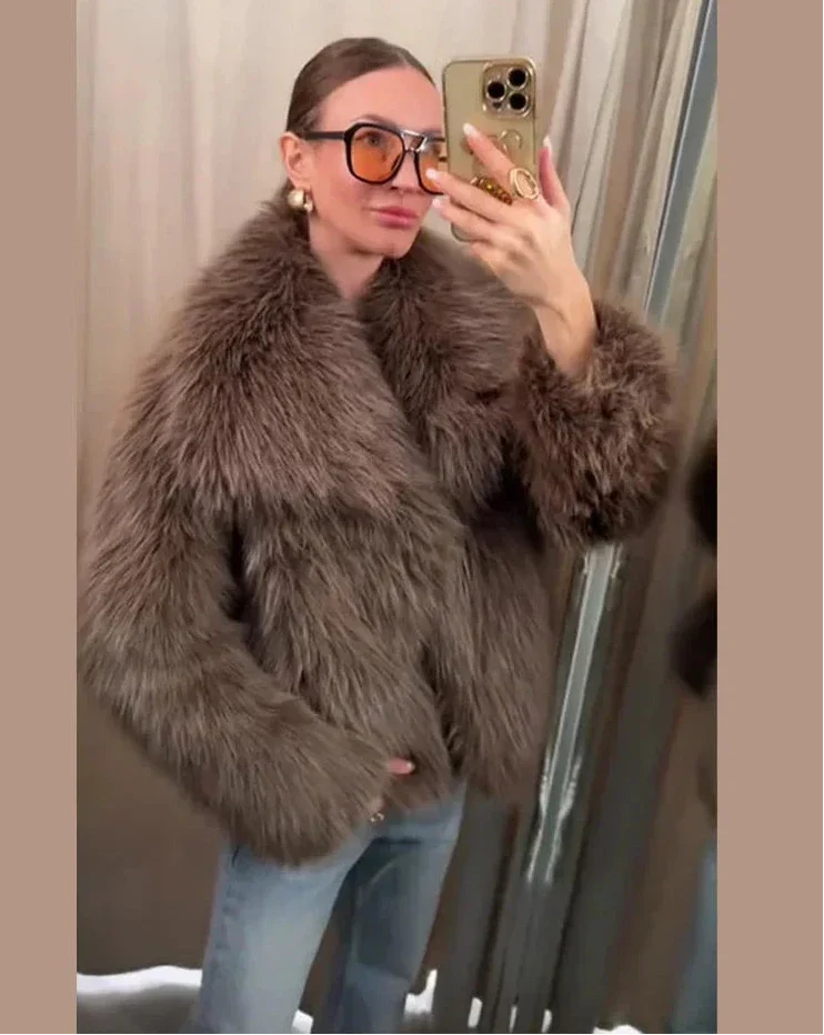 Melani Luxurious Fur Coat