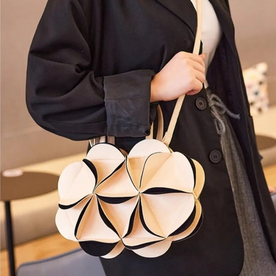 Rosette Flower Handbag