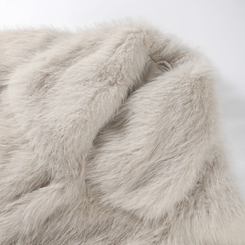 Melani Breathable Fur Coat