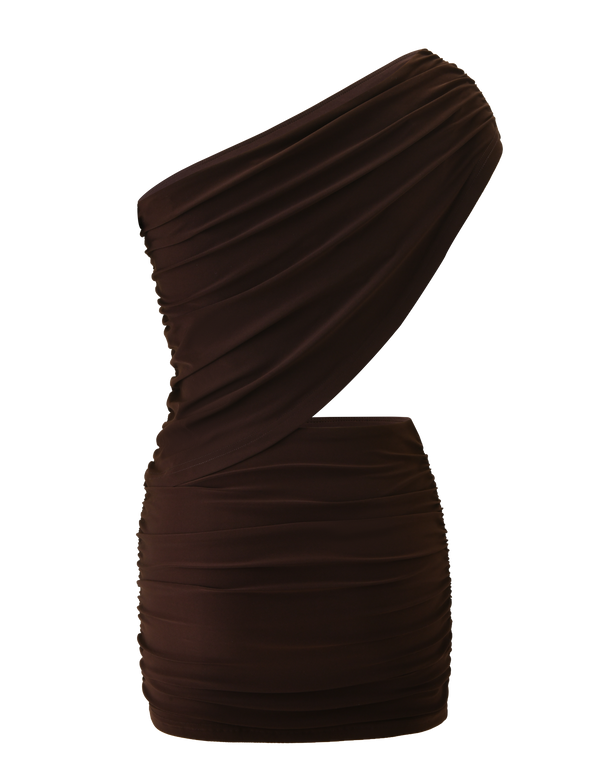 Kylie Chocolate Mini Dress
