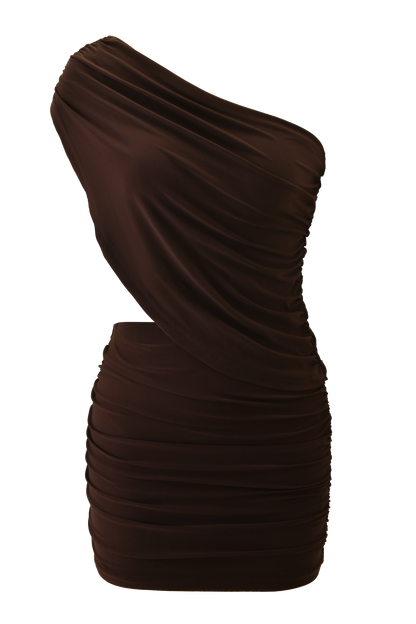 Kylie Chocolate Mini Dress