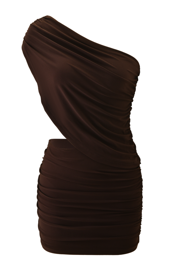 Kylie Chocolate Mini Dress