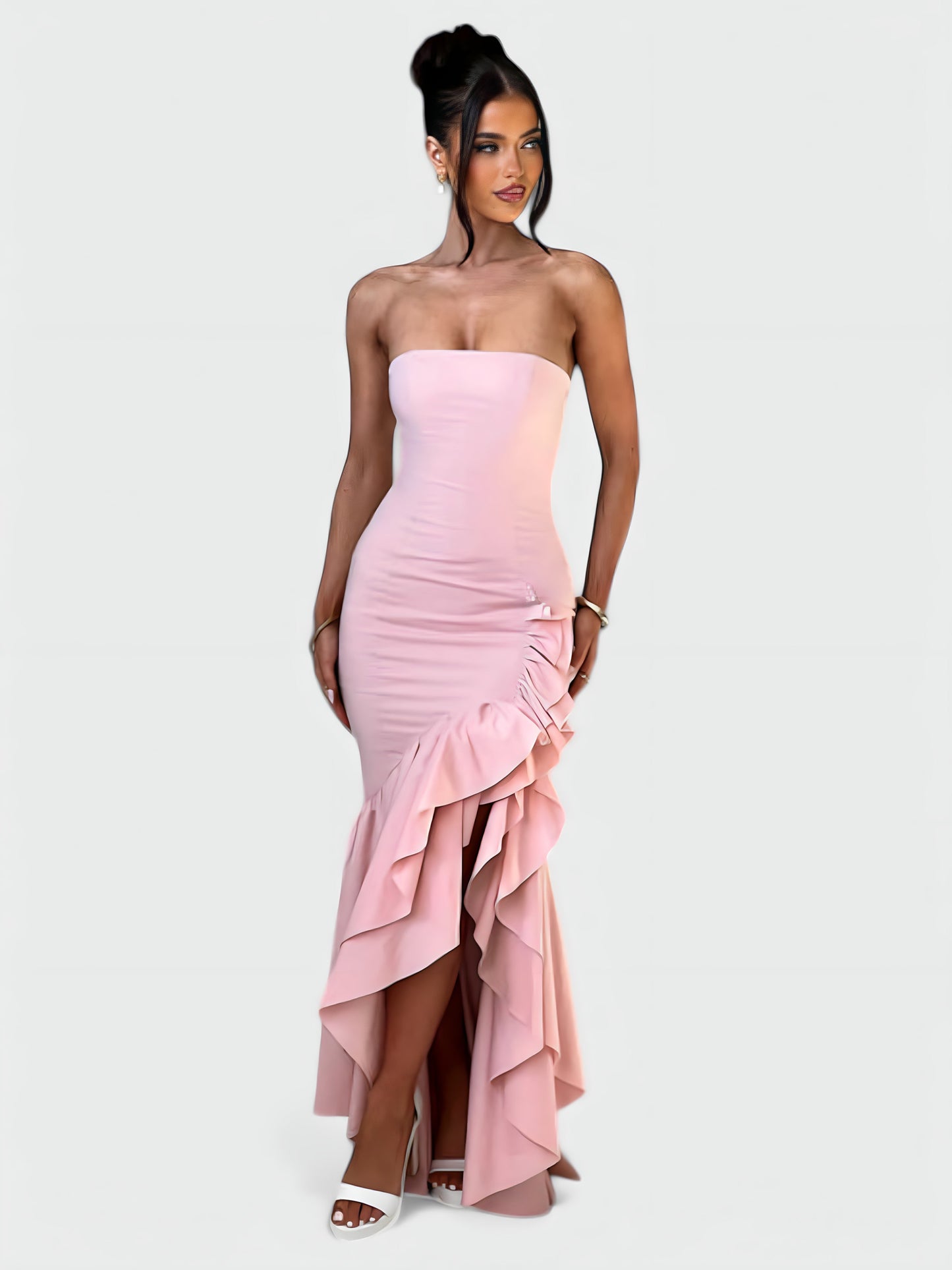 Sophia Ruffle Maxi