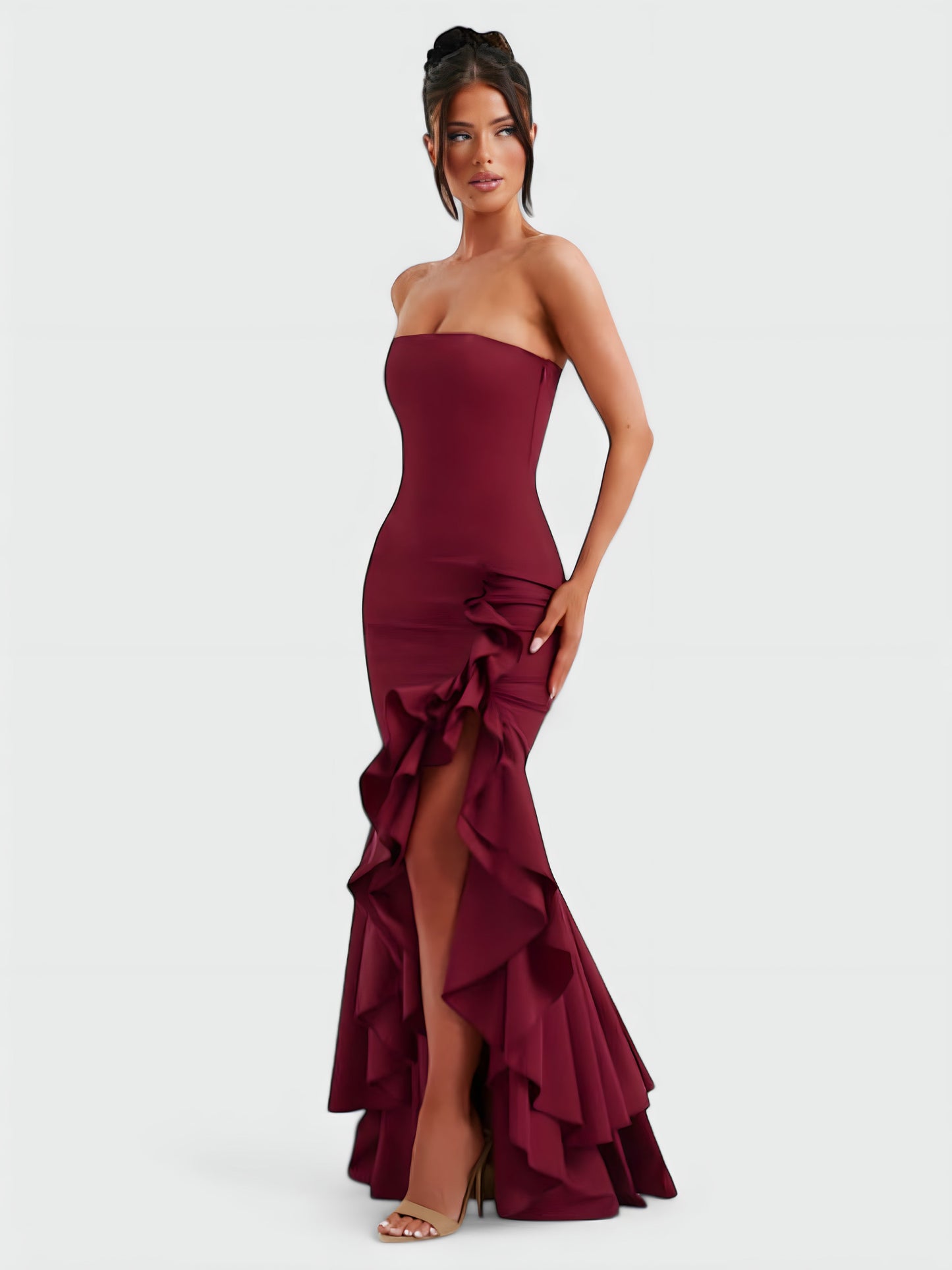 Sophia Ruffle Maxi