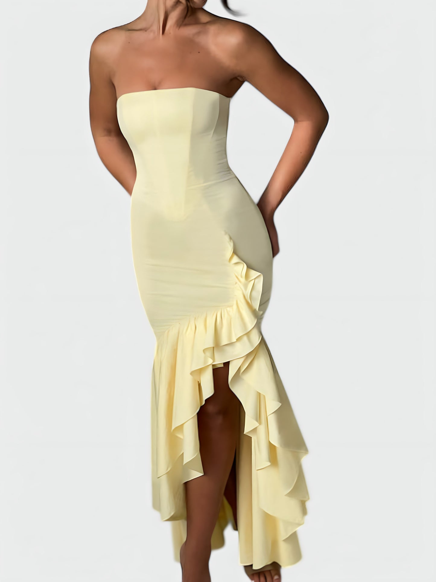 Sophia Ruffle Maxi
