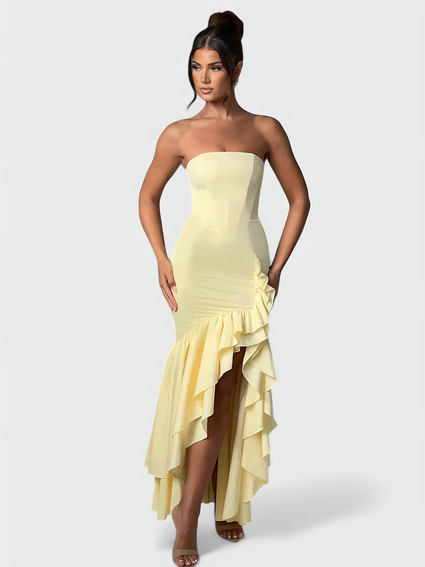 Sophia Ruffle Maxi