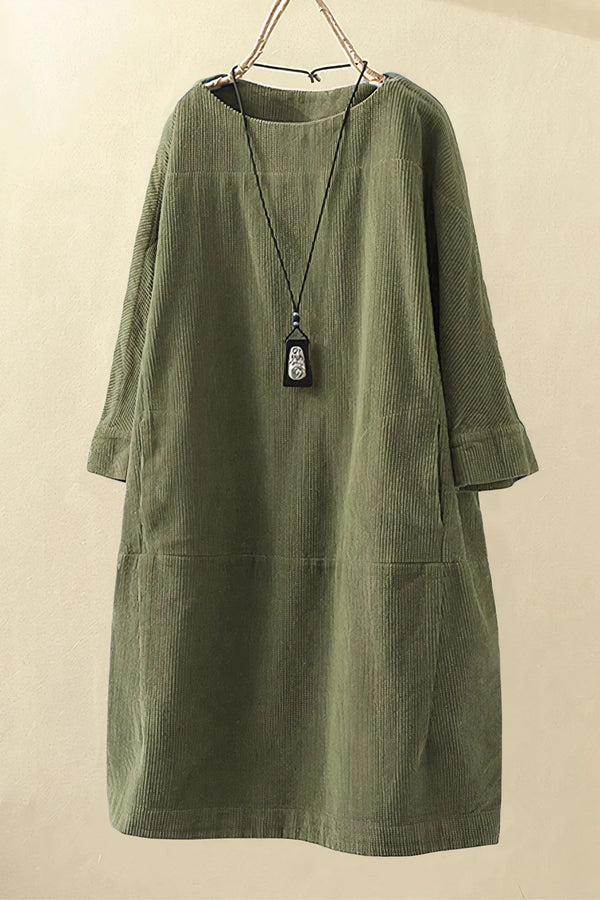 Vintage-Style Women's Tunic Dress