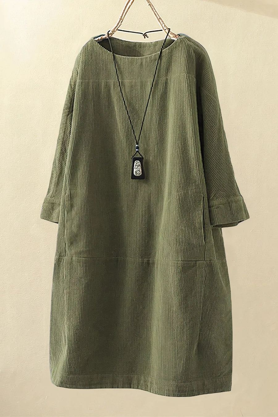Vintage-Style Women's Tunic Dress