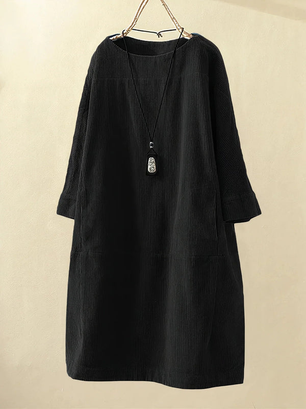 Vintage-Style Women's Tunic Dress