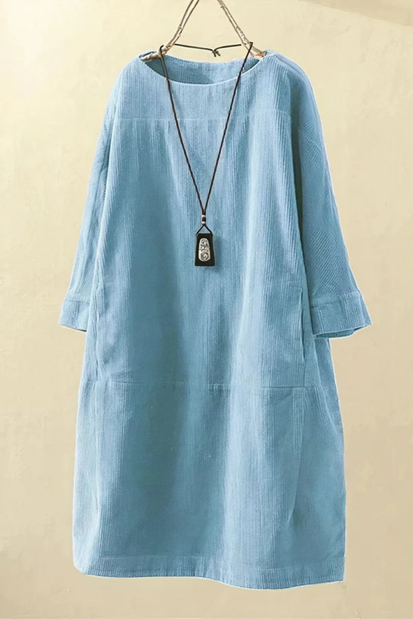 Vintage-Style Women's Tunic Dress