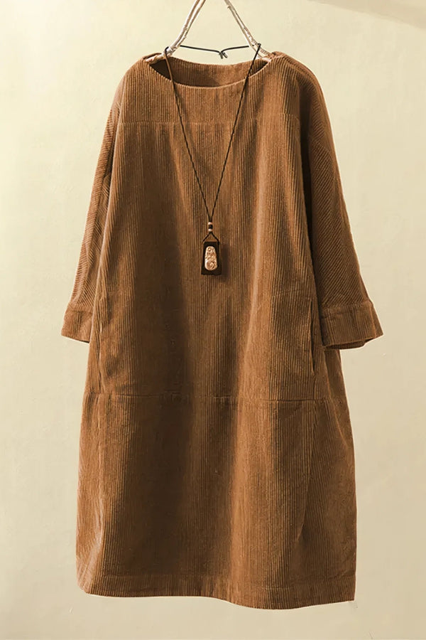 Vintage-Style Women's Tunic Dress