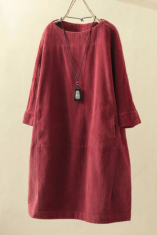 Vintage-Style Women's Tunic Dress