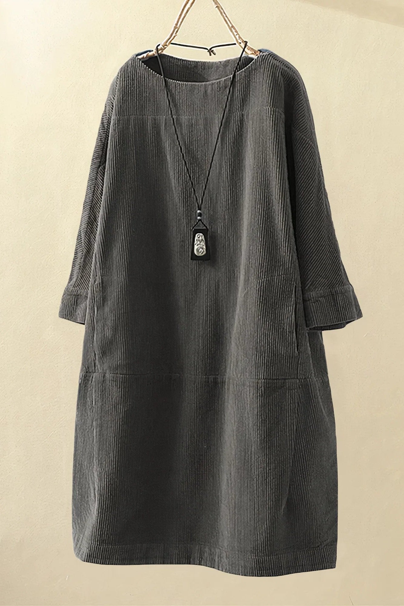 Vintage-Style Women's Tunic Dress