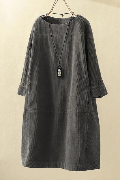 Vintage-Style Women's Tunic Dress