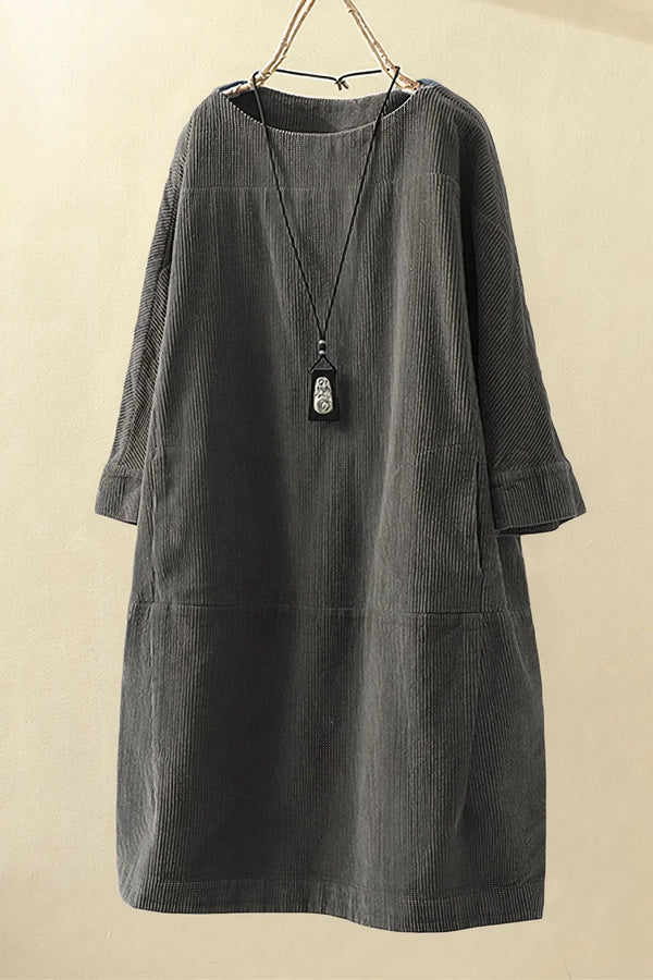 Vintage-Style Women's Tunic Dress