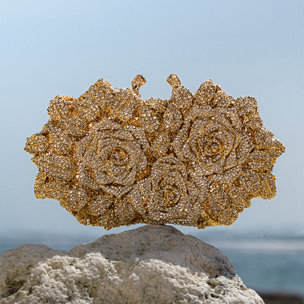 Diamond Bouquet Clutch Bag (sale)