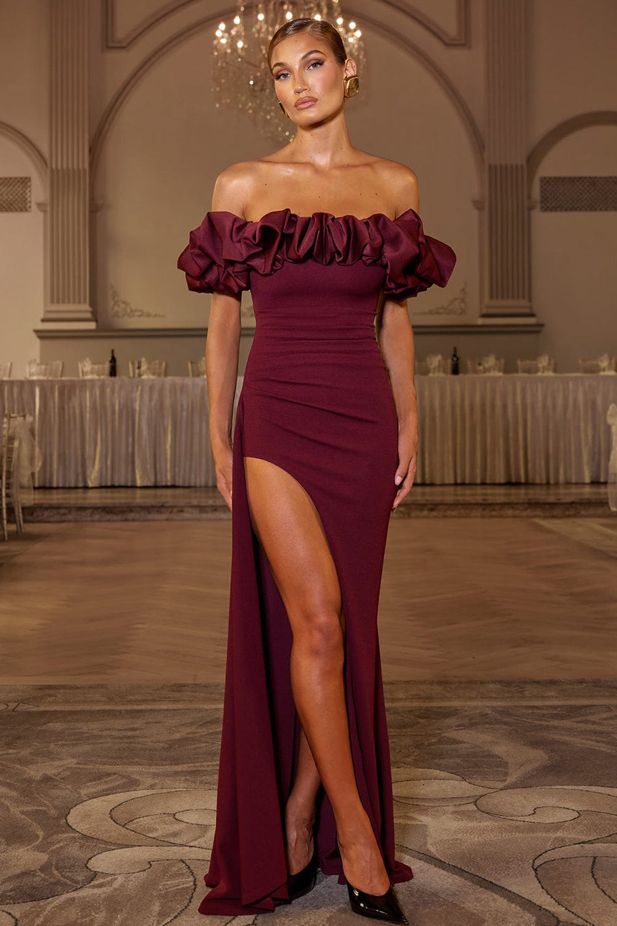 Deep Reign Maxi Dress