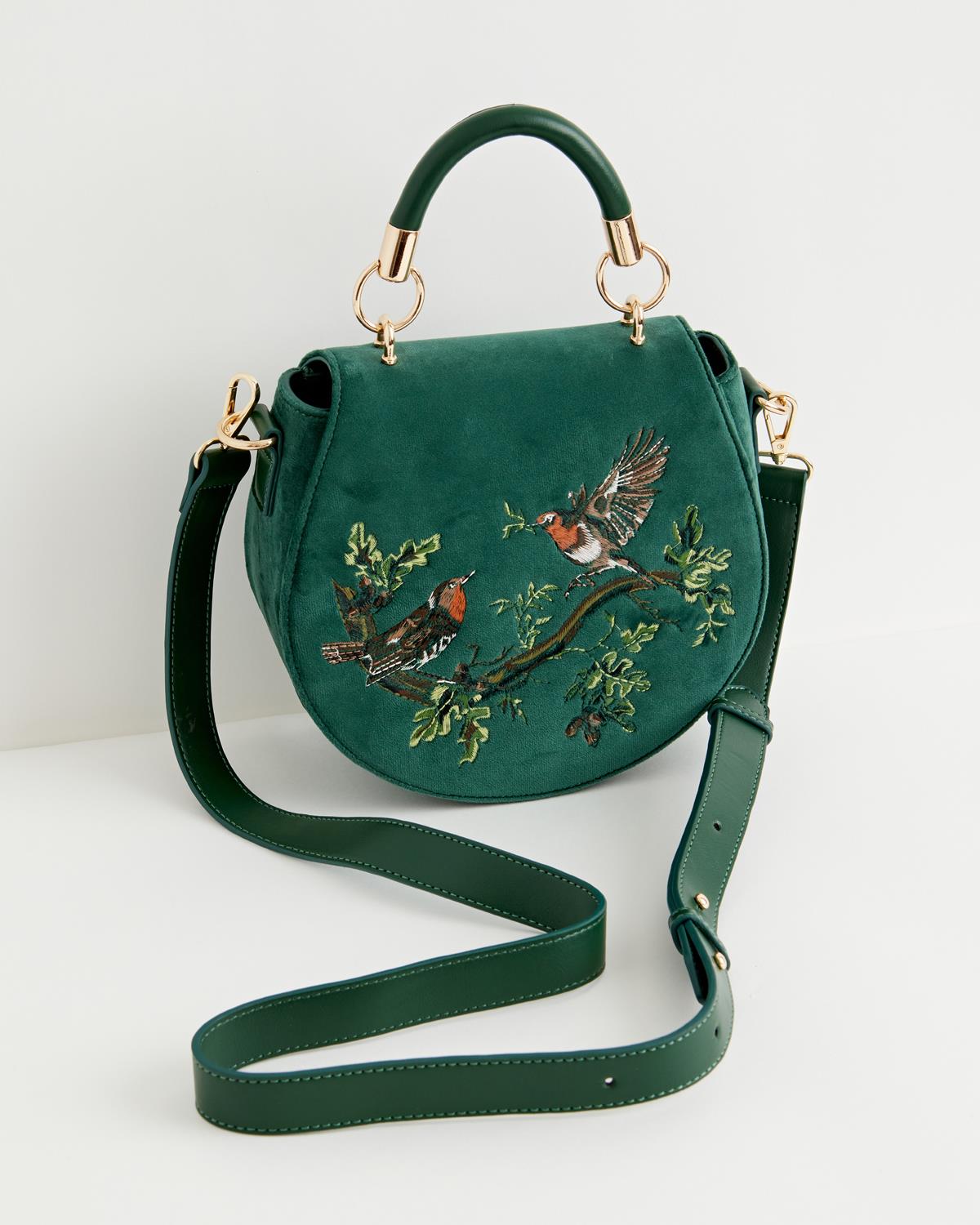 Fern Club Saddle Bag