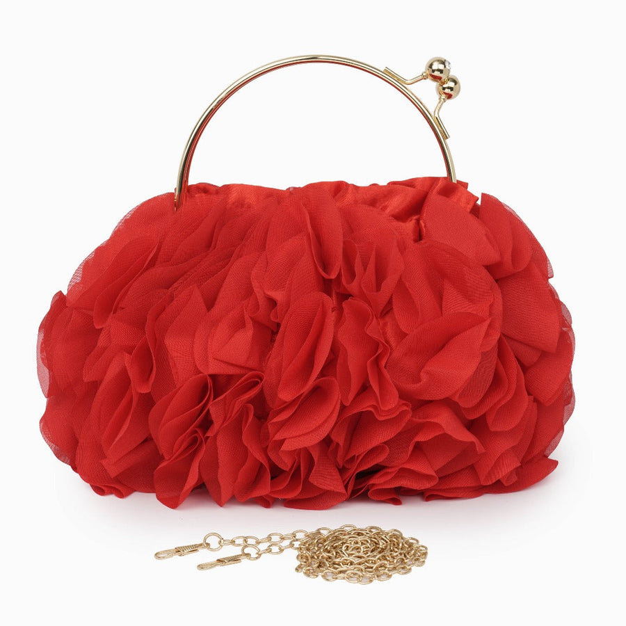 Corsage Flower Handbag (Sale)
