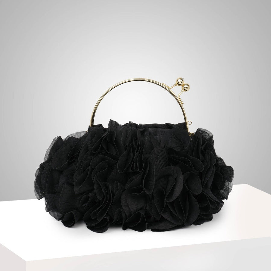 Corsage Flower Handbag (Sale)