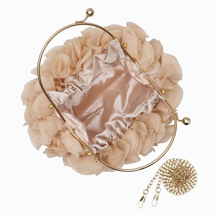 Corsage Flower Handbag (Sale)